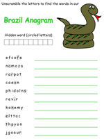 Brazil anagram