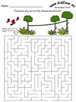 Brazil maze