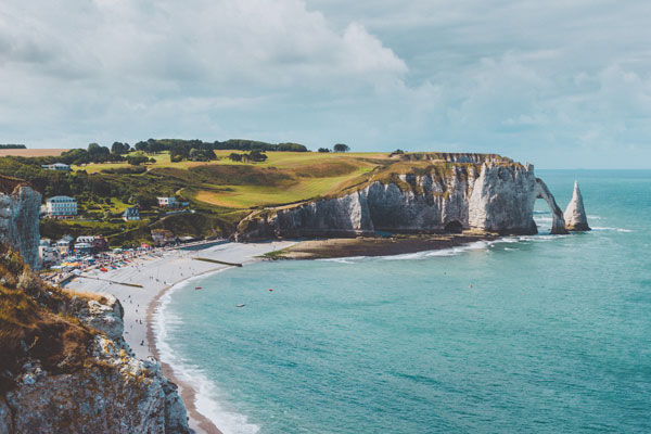 A french beach