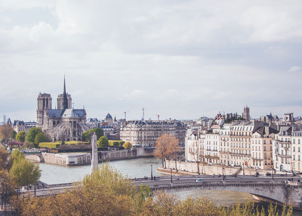 Notre Dame and the Seine