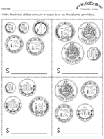 money worksheet