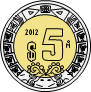 five pesos