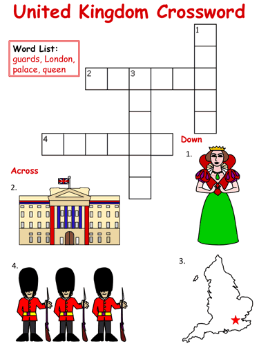 United Kingdom Crossword Puzzle