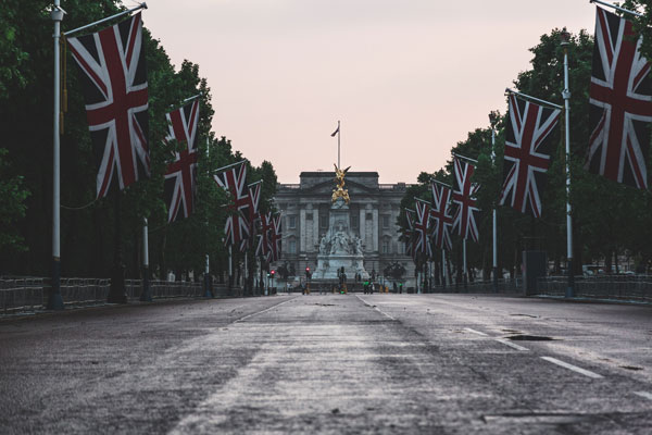 The Mall towards Buckingham Palace