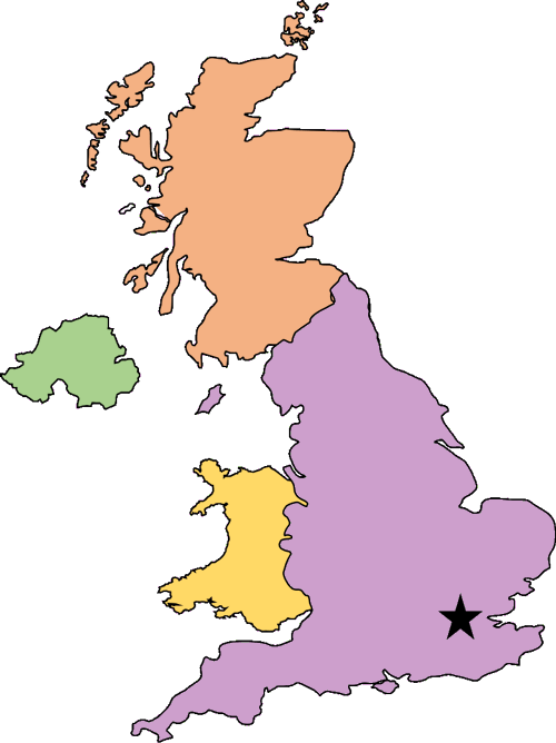 A map of the UK