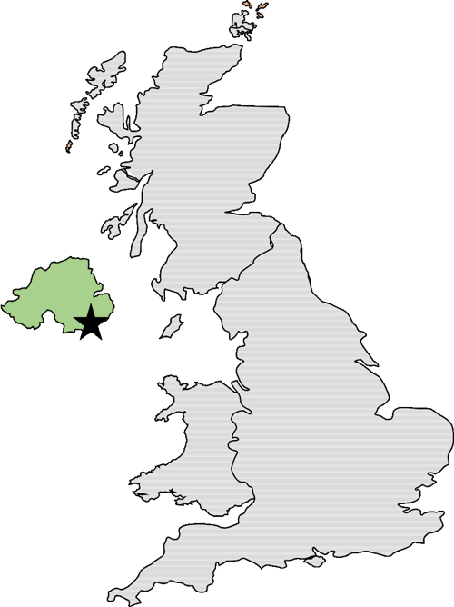 Northern Ireland Map