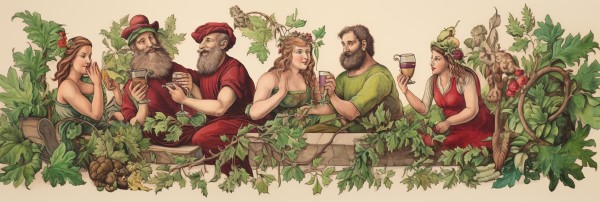 Dionysus, Greek god of wine