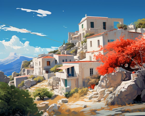 Greek scenery