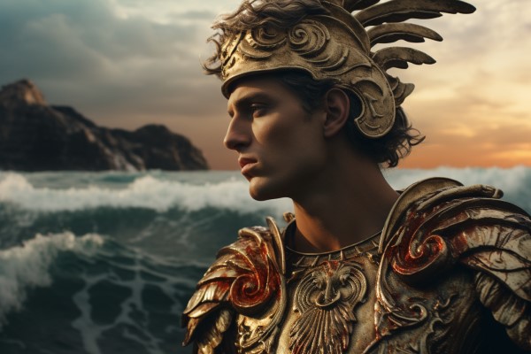 The Greek hero Perseus