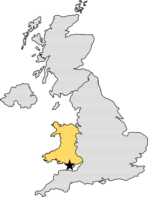Wales Map