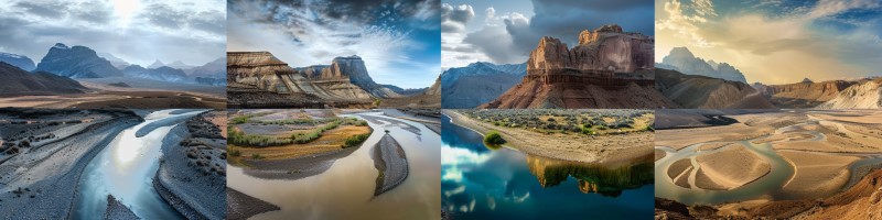bodies of water in different habitats
