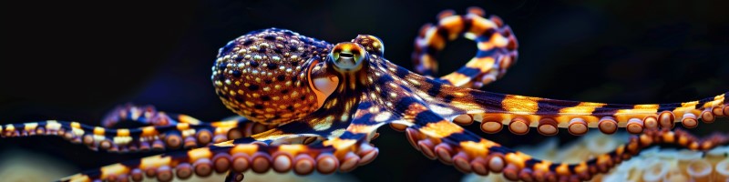 photo of a mimic octopus