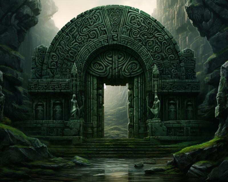 doorway to the Celtic pantheon