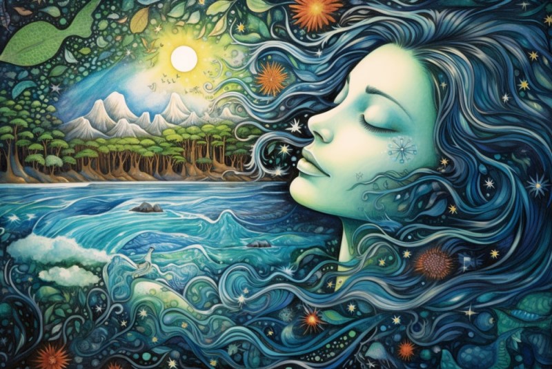 artwork of Calypso at twilight