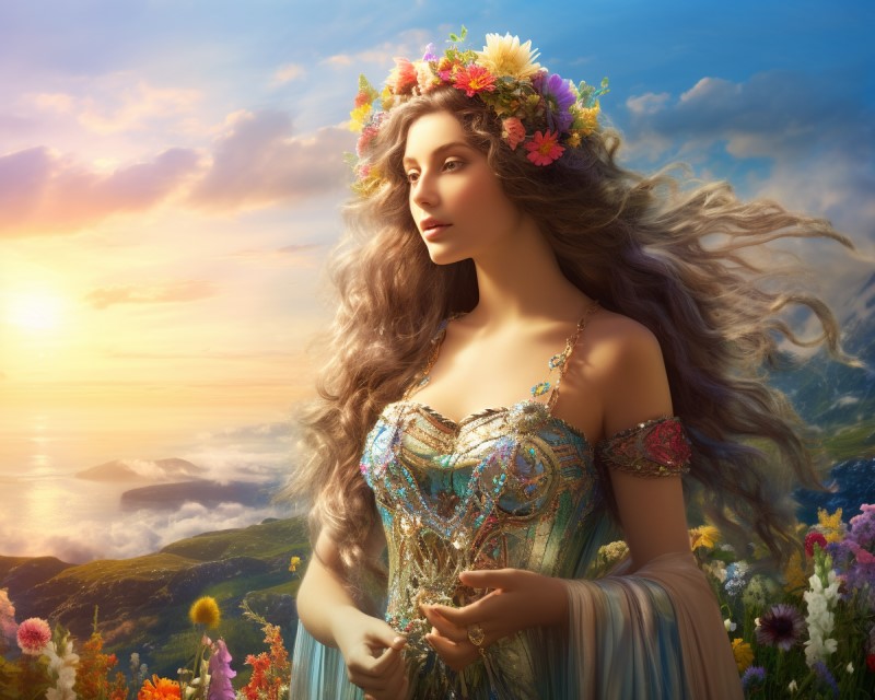 artwork of Persephone