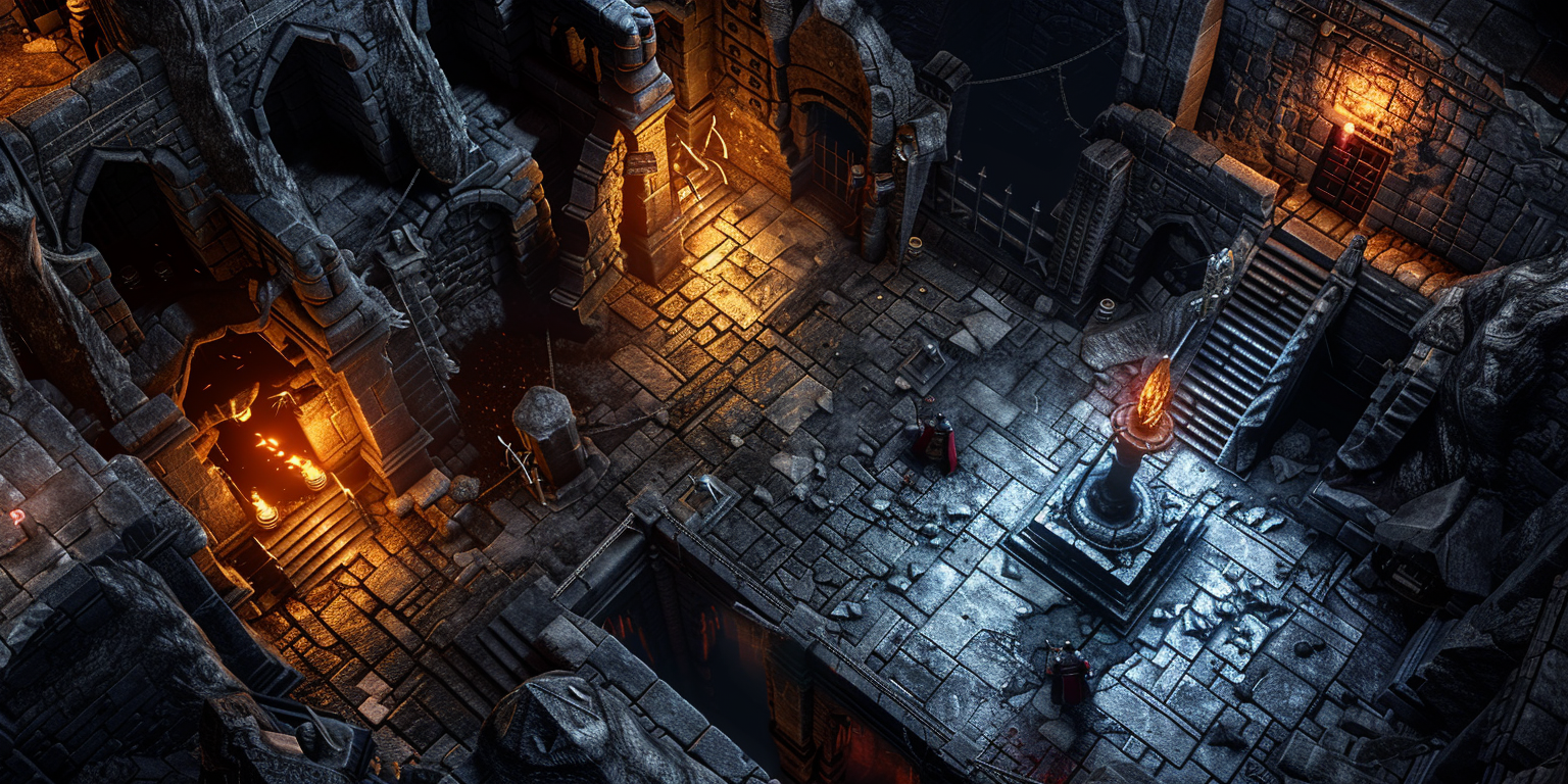 digital art of the dungeon