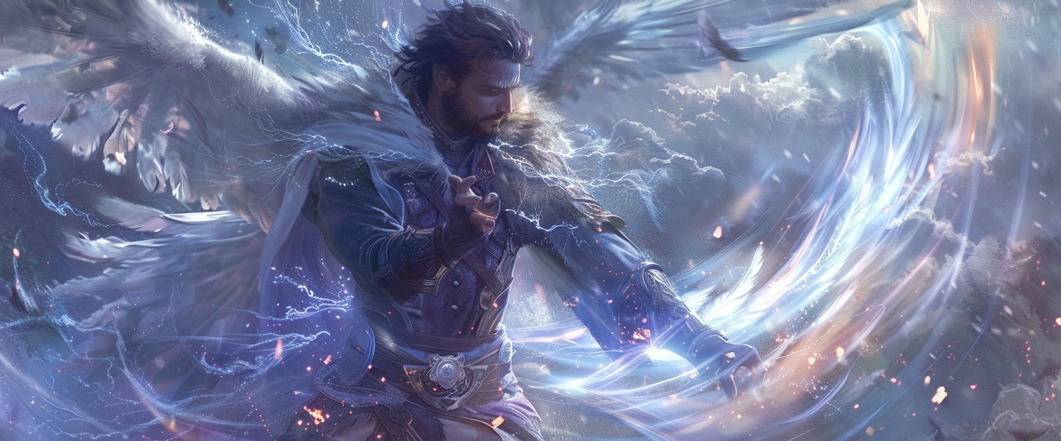 digital art of Blodeuwedd