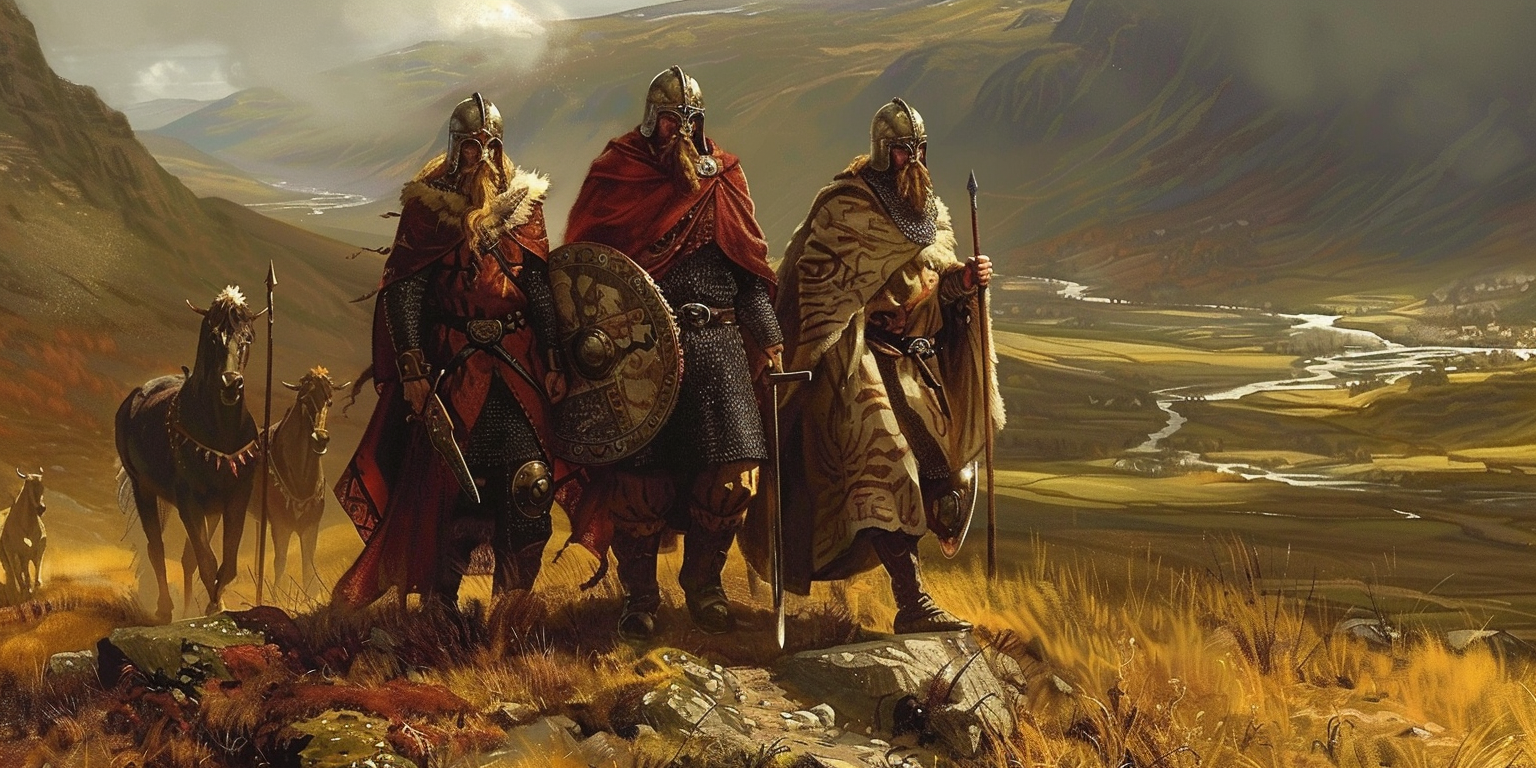 digital art of Math with his two nephews