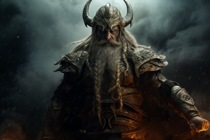 artwork of Odin
