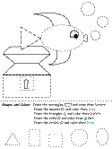 shapes recognition practice worksheet
