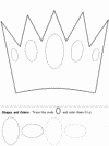 shapes recognition practice worksheet