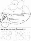 shapes recognition practice worksheet