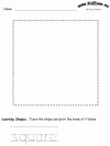 shapes recognition practice worksheet