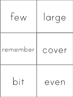 Fry Words grade four flashcards