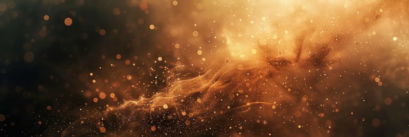 particles in the air