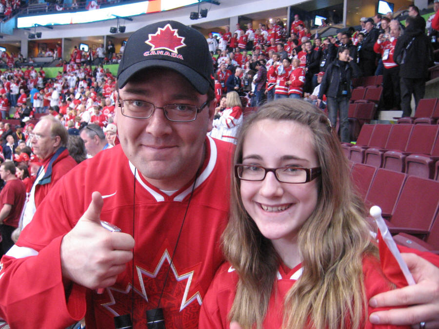hockey game!