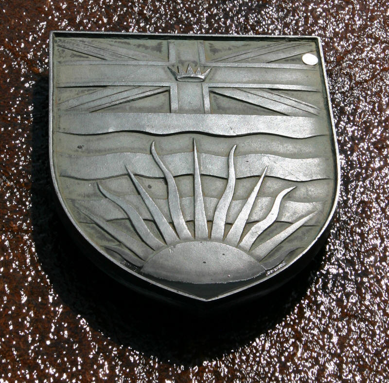 BC Shield of Arms - Photo by Leanne Guenther