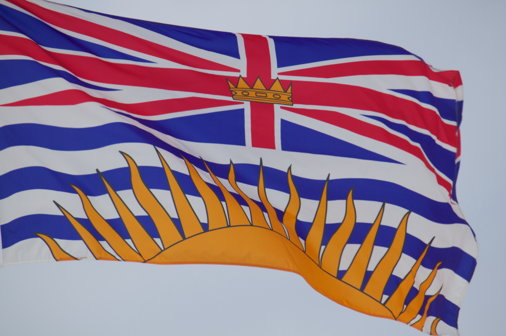 British Columbia's flag