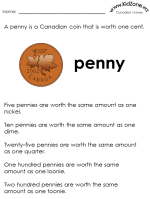 money worksheet