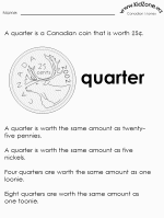 money worksheet
