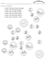 money worksheet