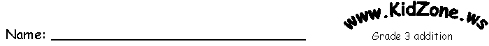 Math Worksheets