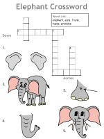 elephant crossword