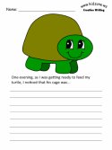 turtle creative writing prompt