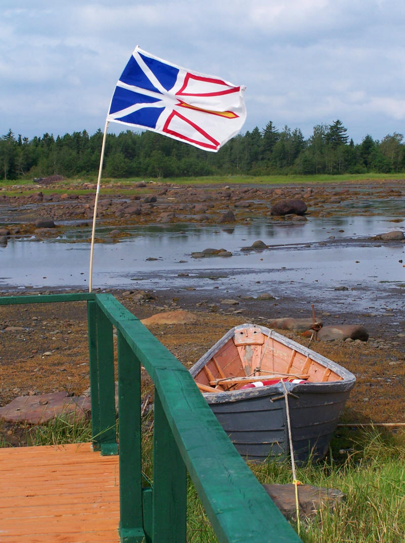 Newfoundland's provincial flag