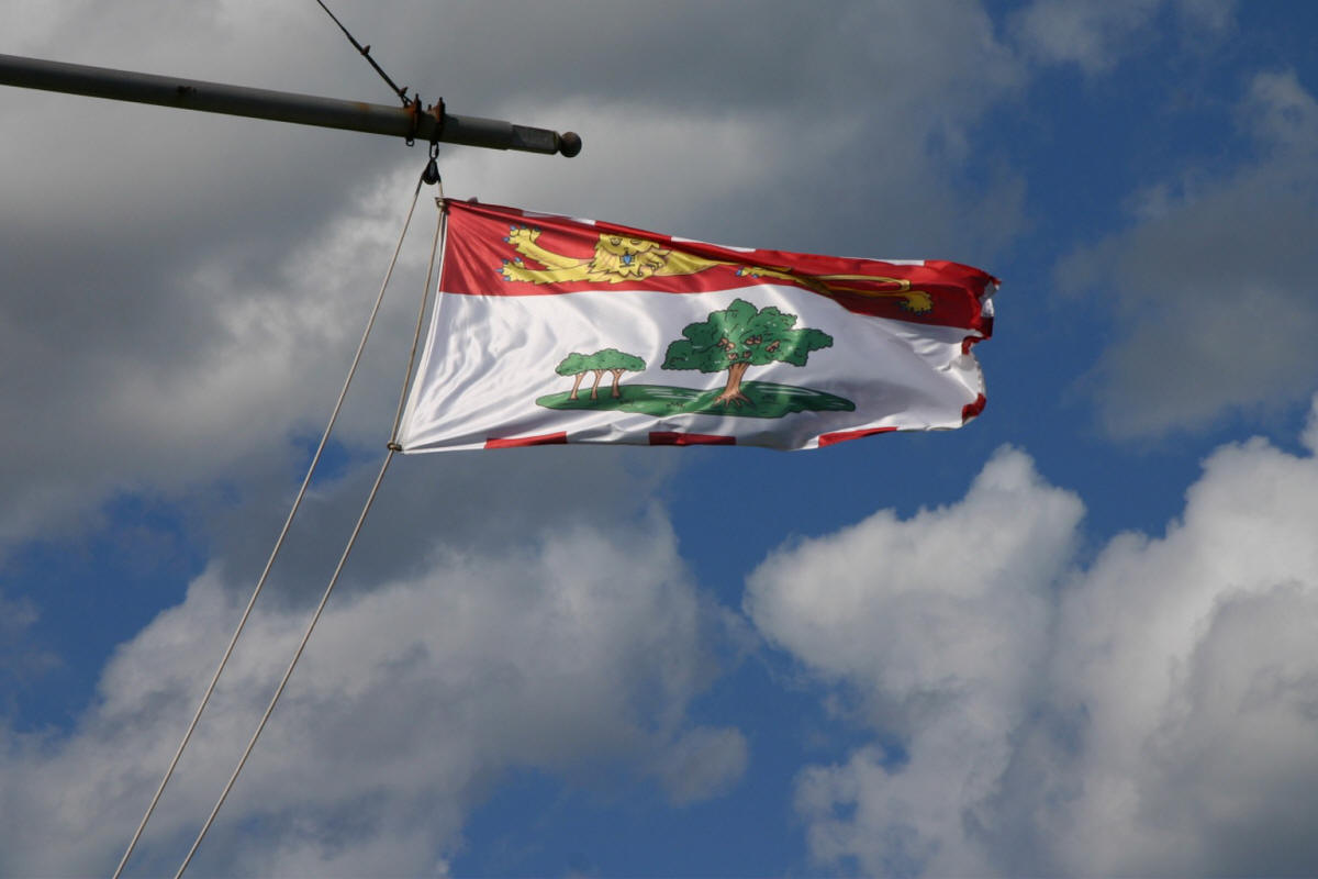 Prince Edward Island's provincial flag