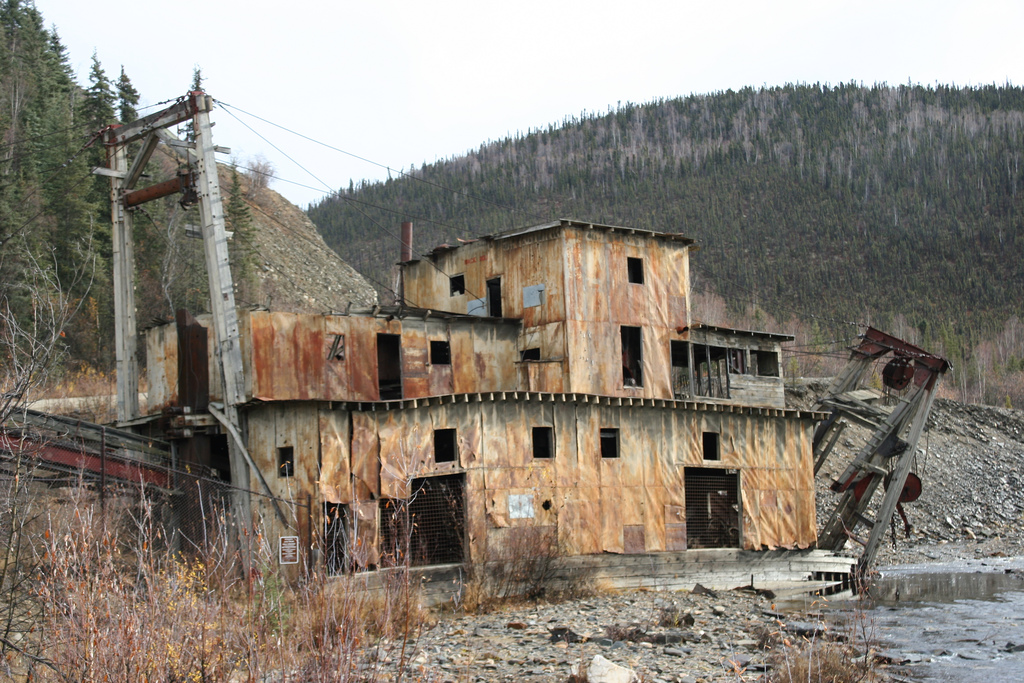 gold rush dredge