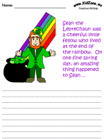 Creative Writing Prompt Worksheets