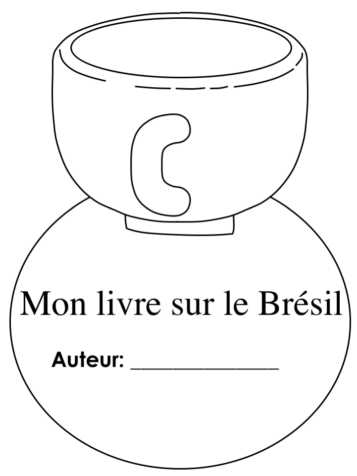 Activité: Mon Livre de Brésil