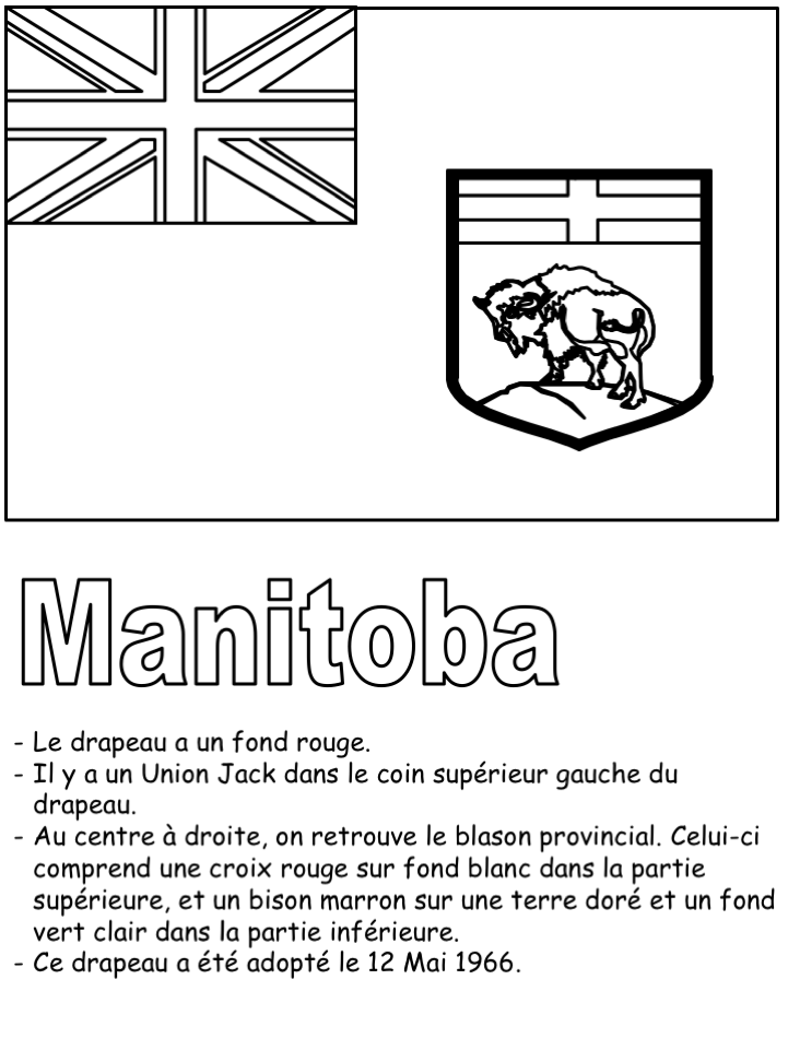 Exercice: Drapeau de Manitoba