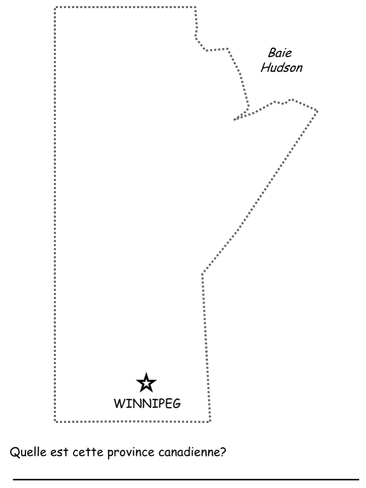 Exercice: Nommer la province