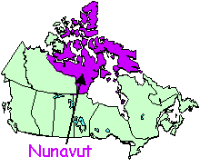 carte du Nunavut