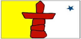 Drapeau du Nunavut