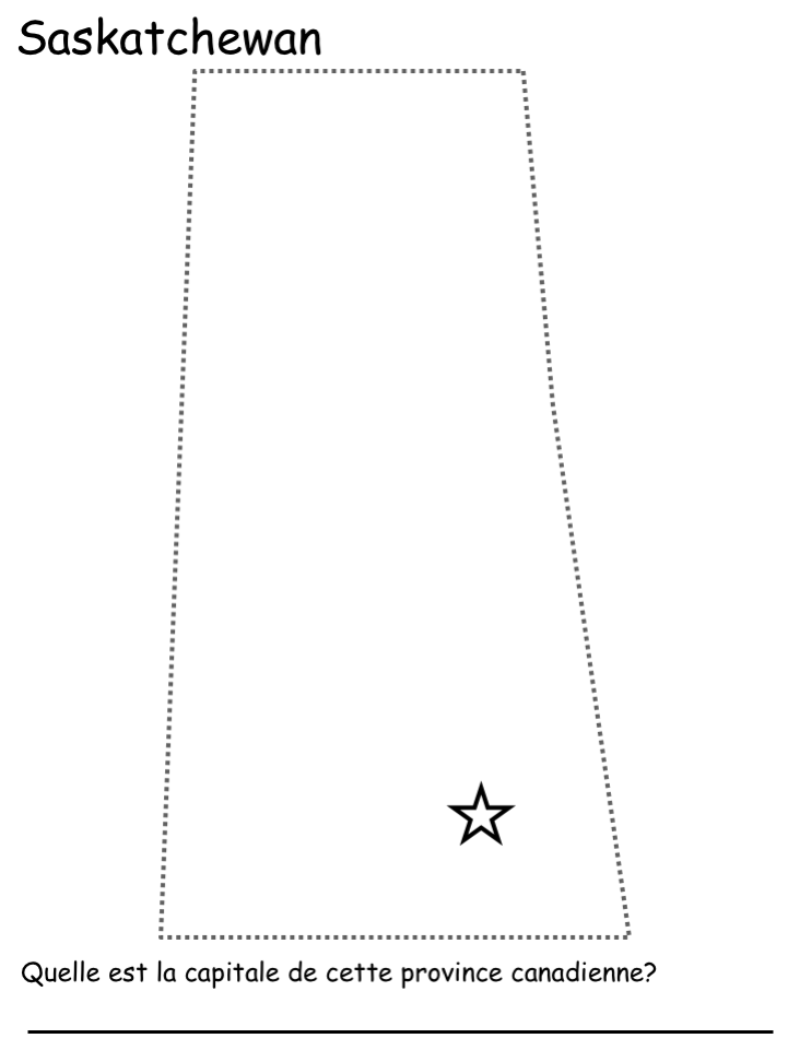 Exercice: Nommer la province