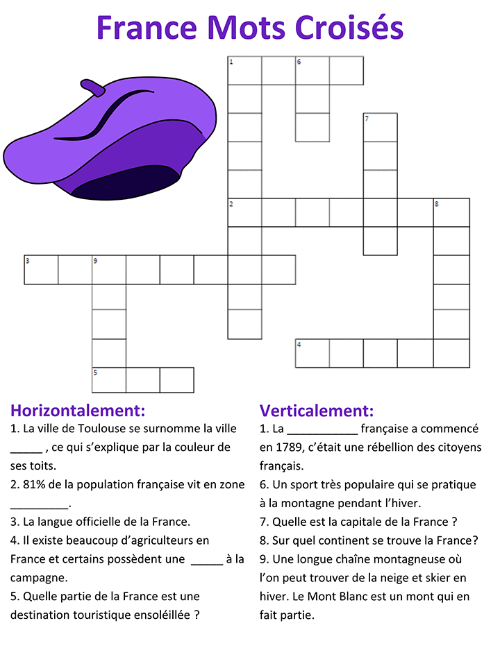 France Mots Croises