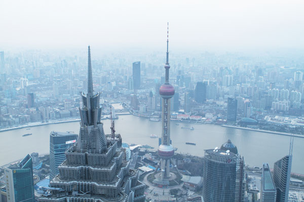 Pearl Tower in Shanghai